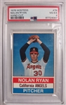 1976 Hostess Complete Set of 150 hand cut baseball cards with #114 George Brett PSA 6 (EX-MT) and #79 Nolan Ryan PSA 4 (VG-EX)