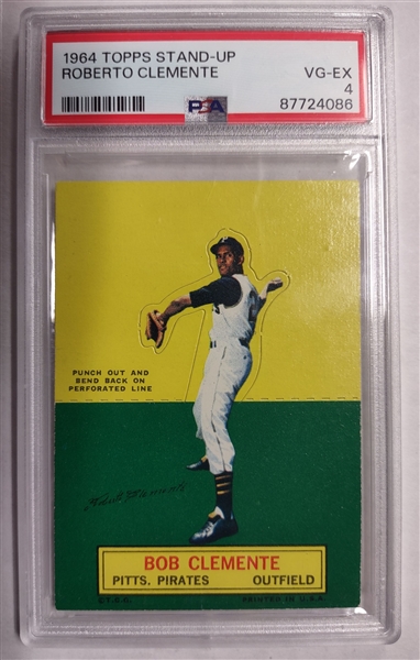 1964 Topps Stand-Up Roberto Clemente PSA 4 (VG-EX)