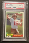 1981 Topps Joe Montana Rookie PSA 8 (NM-MT)