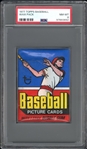 1977 Topps Baseball Unopened Wax Pack PSA 8