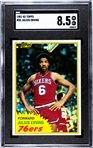 1981-82 Topps #30 Julius Erving SGC 8.5