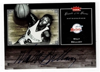 2005 Fleer Greats of the Game Autograph Walt Bellamy #GG-WB