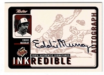 1999 Upper Deck Retro Eddie Murray #EM Inkredible Autograph