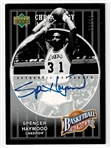 2006-07 Upper Deck Chronology Authentic Autograph Spencer Haywood 6/10