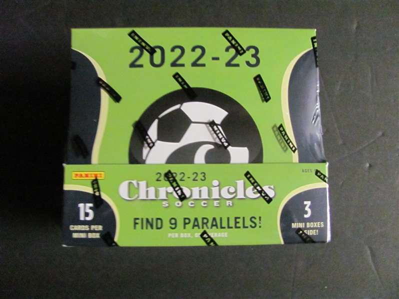 2022-23 Panini Chronicles Soccer Sealed Hobby Box