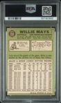1967 Topps Willie Mays #200 PSA 3 MK