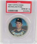 1988 Topps Coins #50 Nolan Ryan PSA 10 Gem Mint 