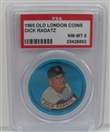 1965 Old London Coins Dick Radatz PSA 8