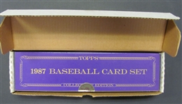 1987 Topps Tiffany Baseball Complete Set (Sealed)