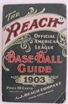 1903 Reachs Official American League Baseball Guide