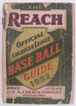 1932 Reachs Official American League Baseball Guide