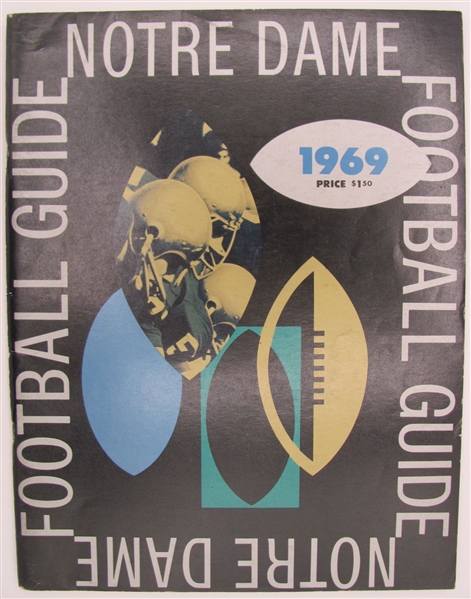 1969 Notre Dame Fighting Irish Football Guide