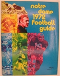 1972 Notre Dame Fighting Irish Football Guide