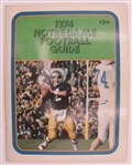 1974 Notre Dame Fighting Irish Football Guide