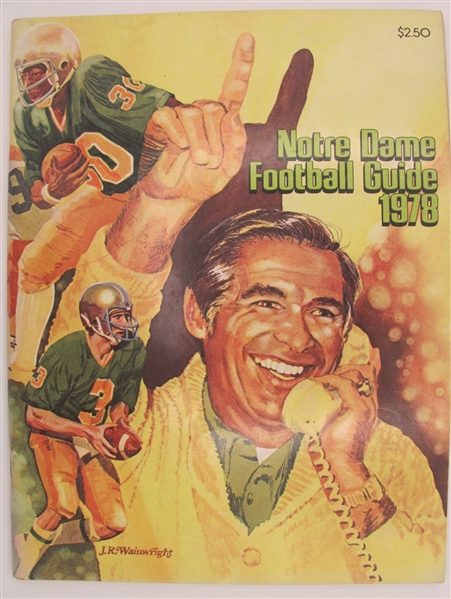 1978 Notre Dame Fighting Irish Football Guide