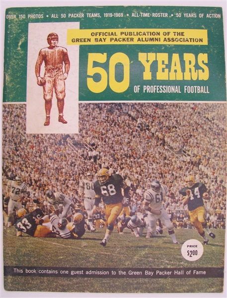 50 Years of Professional Football Green Bay Packers Alumni Association