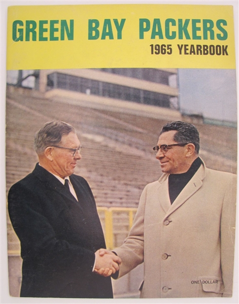 1965 Green Bay Packers Yearbook