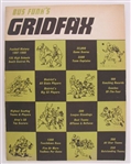 1967 Bus Funks Gridfax Football Magazine