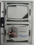 2018 National Treasures Sam Darnold Rookie Jumbo Patch Booklet Auto 9/49 