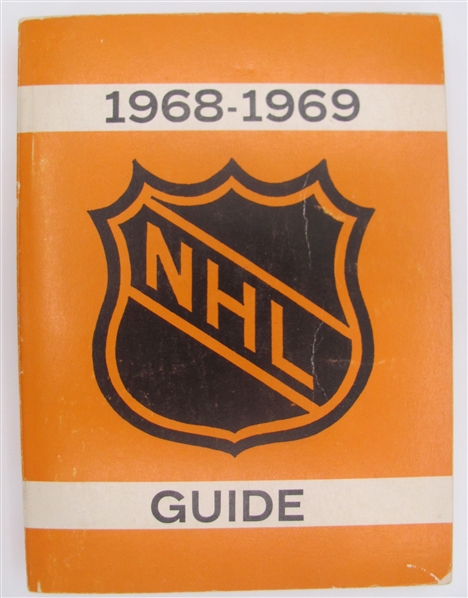 1968-69 NHL Hockey Guide and Record Book