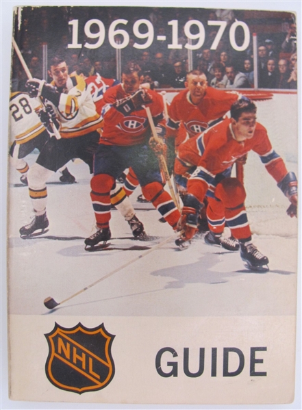 1969-70 NHL Hockey Guide and Record Book