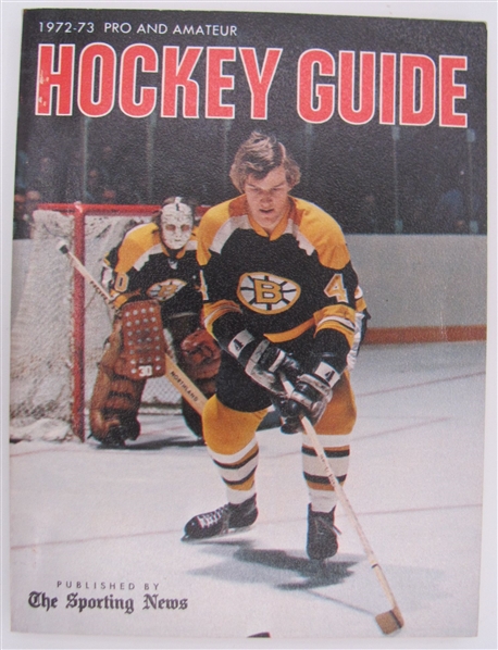 1972-73 NHL Hockey Guide and Record Book