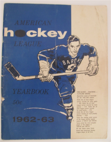 1962-63 American Hockey League Yearbook