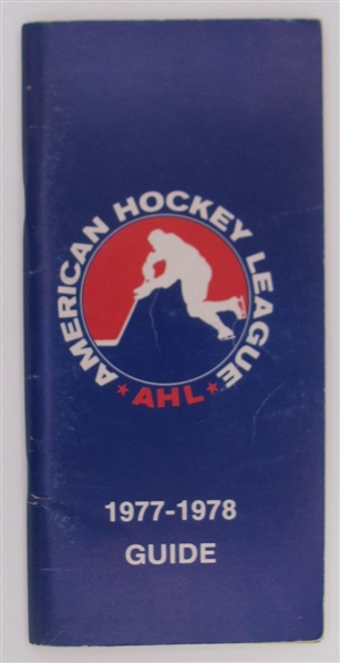 1977-78 American Hockey League Yearbook