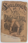 1884 Spaldings Official Baseball Guide