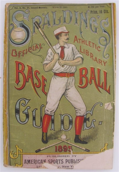 1895 Spaldings Official Baseball Guide