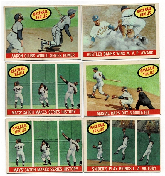 Lot of 330 1959 Topps Baseball Cards #3-548