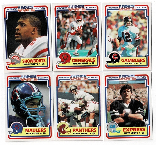 1984 Topps USFL Football Boxed Set 