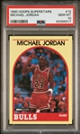 1990 Hoops Superstars Michael Jordan #12 PSA 10