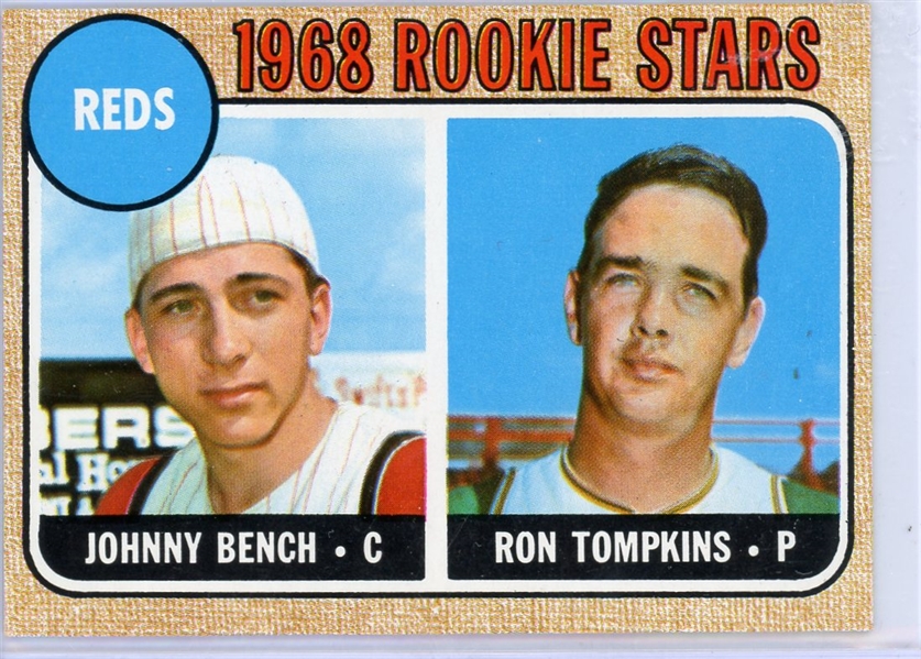 1968 Topps Johnny Bench #247 RC