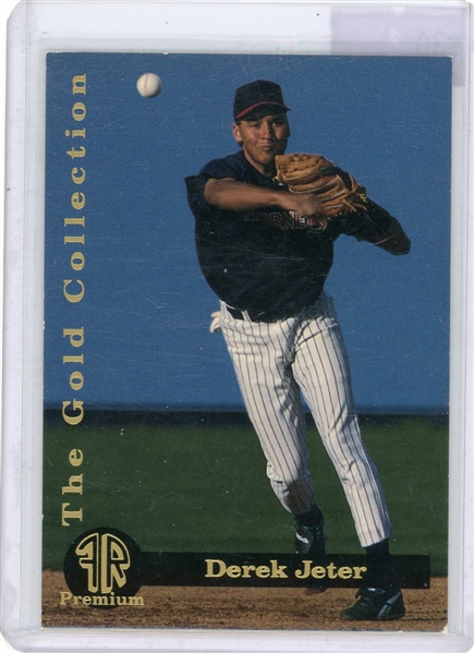 1993 Front Row Premium Series 2 The Gold Collection Derek Jeter #2 EX