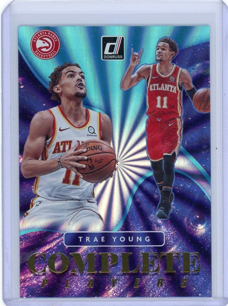 2021-2022 Panini Donruss Complete Players Trae Young #6