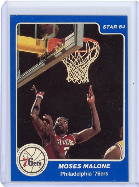 1984 Star Basketball Moses Malone #7