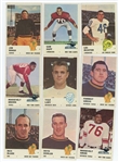 Lot of 46 1961 Fleer Football Cards w/HOF