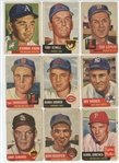 1953 Topps Low Grade Starter Set 25/274 w/ HOF Hoyt Wilhelm