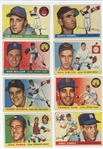 1955 Topps Low Grade Starter Set 67/206 w/ Don Zimmer rookie and 19 high numbers