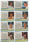 1962 Post 47-card lot (39 different) including HOF Harmon Killebrew (twice), Duke Snider, Ed Mathews, and Robin Roberts (LOW GRADE)