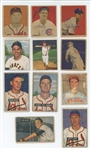 1949, 1950, 1951, 1952 Bowman 31-card Baseball lot (LOW GRADE)