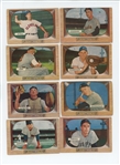 1955 Bowman 46-card lot (43 different) including Tommy Byrne high number #300 (LOW GRADE)