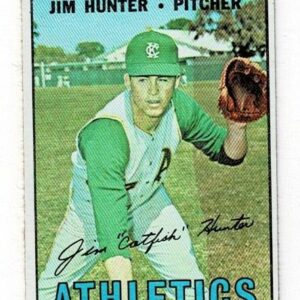 1967 Topps Catfish Hunter #369