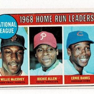 1969 Topps 1968 HR Leaders #6