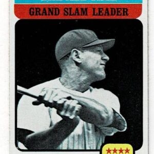 1973 Topps Lou Gehrig #472