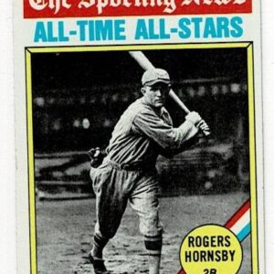 1976 Topps Rogers Hornsby #342