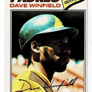 1977 Topps Dave Winfield #390