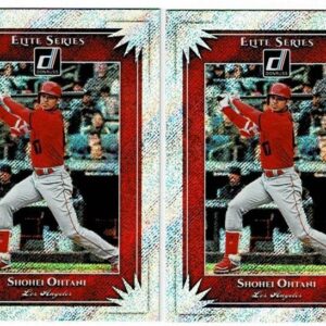 Lot of 2 2019 Panini Shohei Ohtani Elite Series #ES2