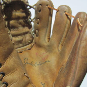 Vintage Jackie Robinson Baseball Glove by Caprico